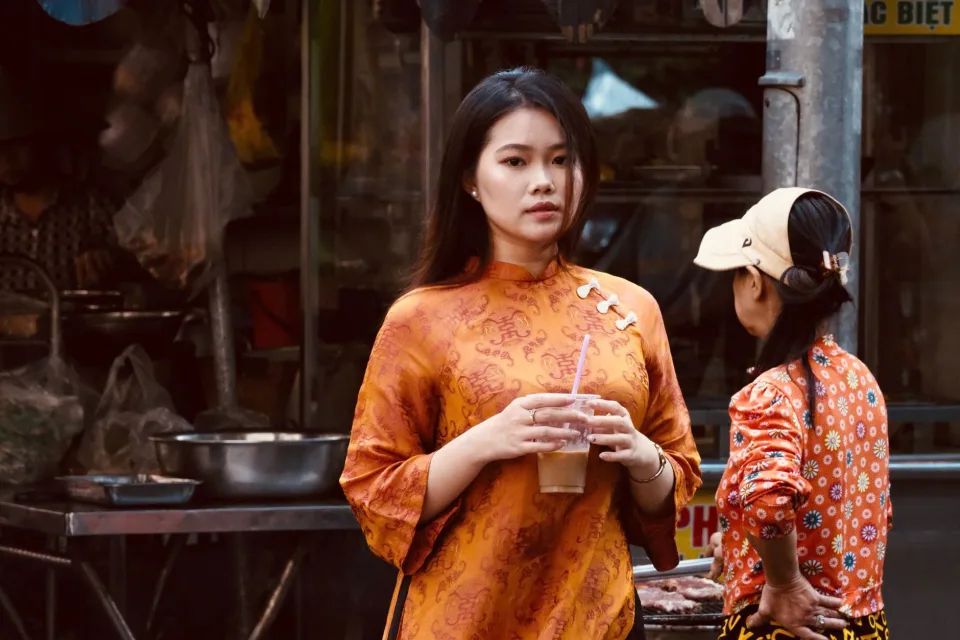 Bàn ăn tại Lâm Thị Kim Thiêng